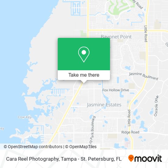 Cara Reel Photography map