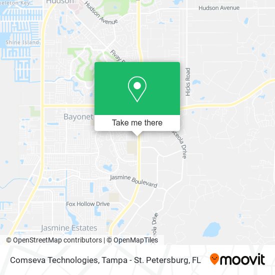 Comseva Technologies map