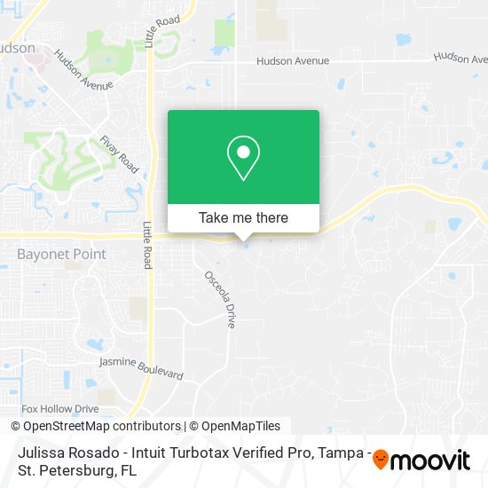 Mapa de Julissa Rosado - Intuit Turbotax Verified Pro