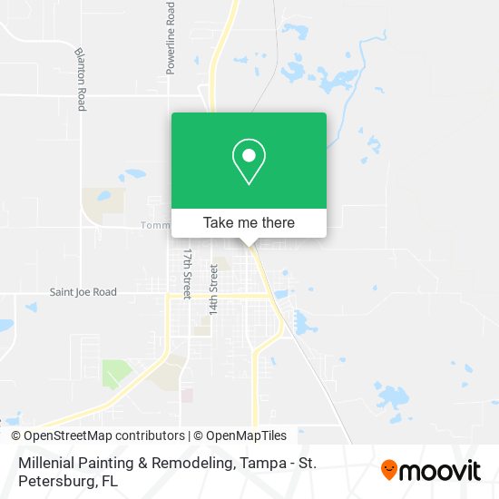 Millenial Painting & Remodeling map