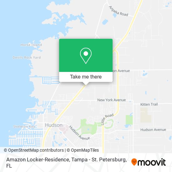 Amazon Locker-Residence map