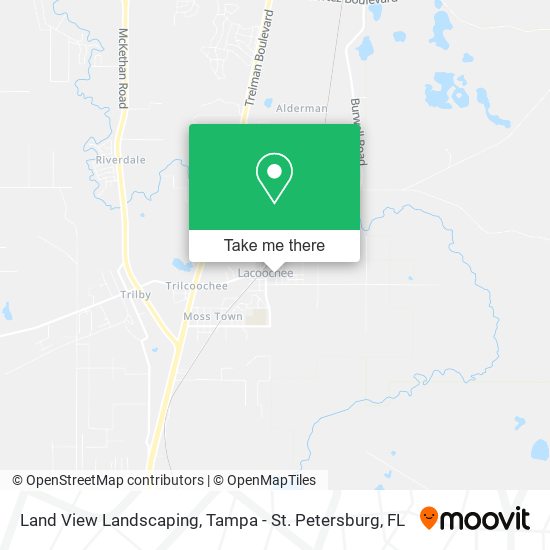 Land View Landscaping map