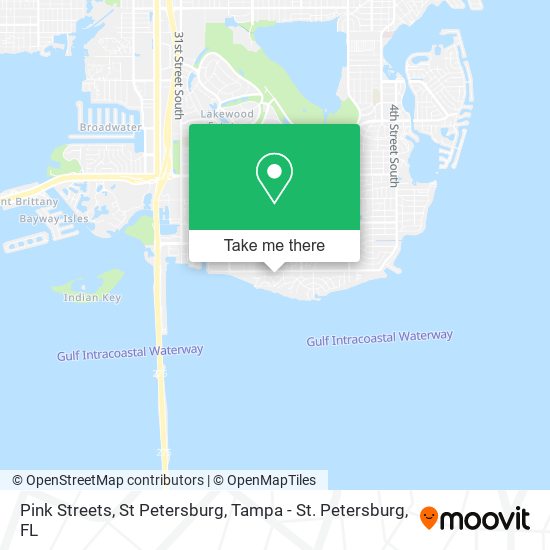 Mapa de Pink Streets, St Petersburg
