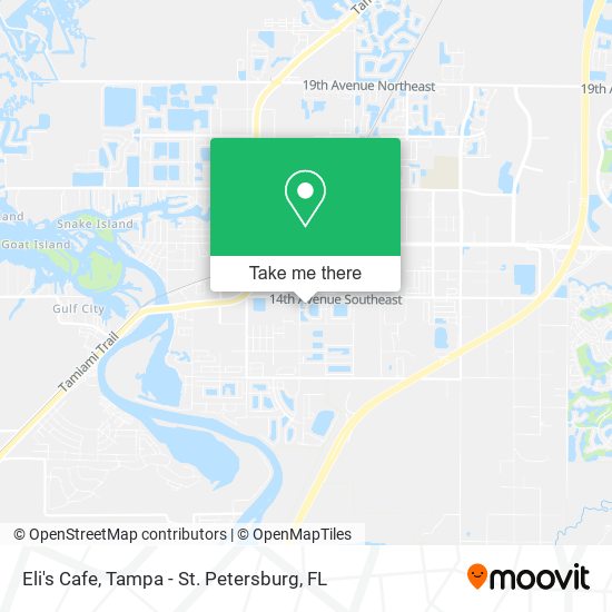 Eli's Cafe map