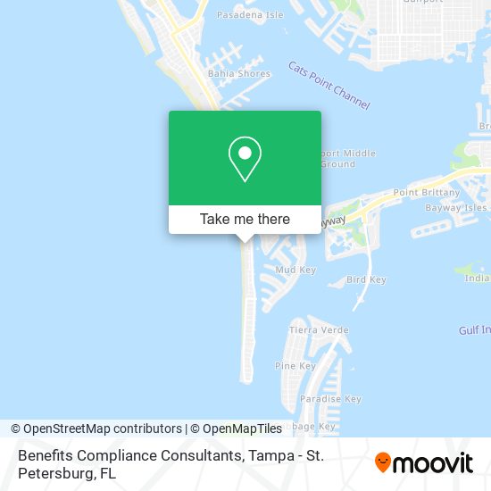 Benefits Compliance Consultants map