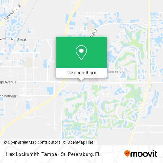 Hex Locksmith map