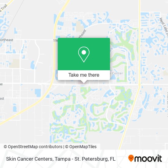 Skin Cancer Centers map