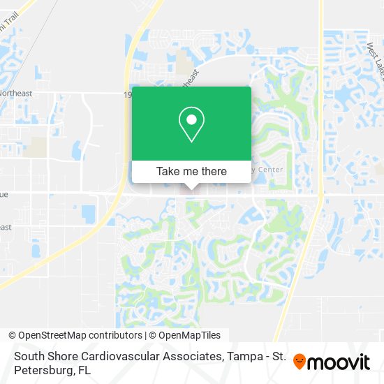 Mapa de South Shore Cardiovascular Associates