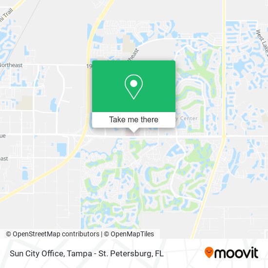 Sun City Office map