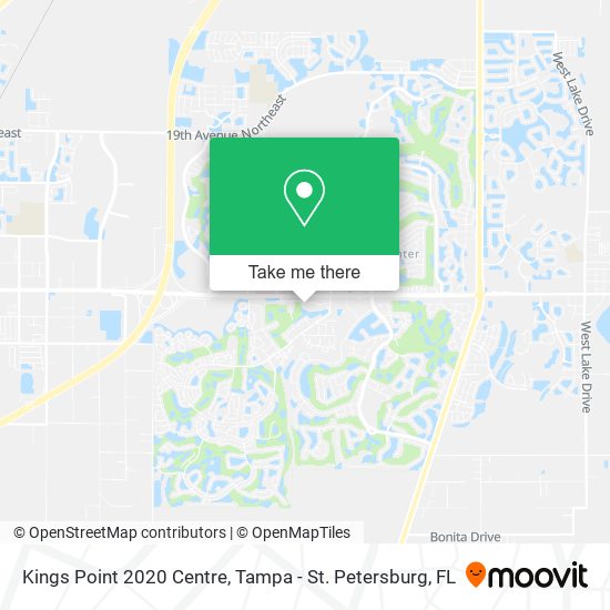 Kings Point 2020 Centre map