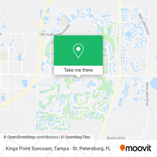 Kings Point Suncoast map