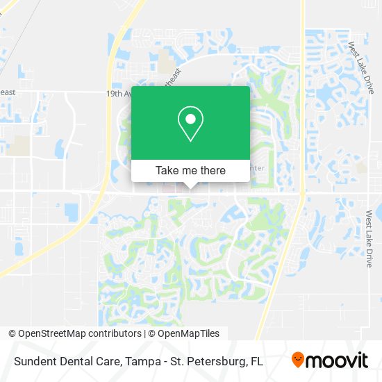 Mapa de Sundent Dental Care