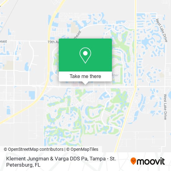 Klement Jungman & Varga DDS Pa map