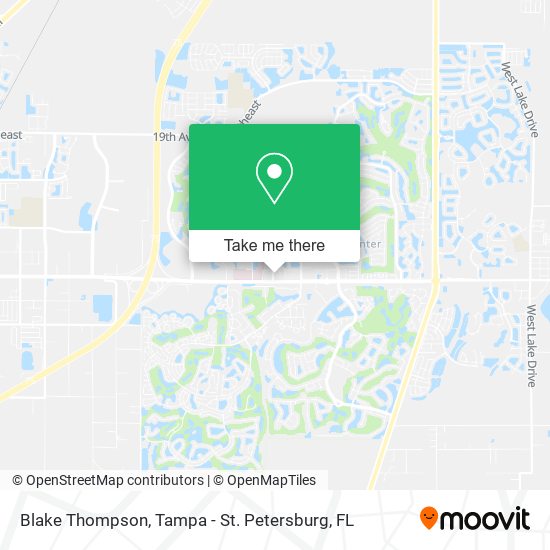 Blake Thompson map
