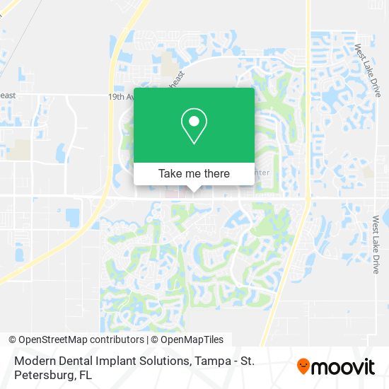 Mapa de Modern Dental Implant Solutions