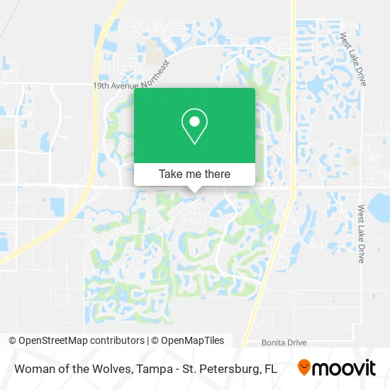 Woman of the Wolves map