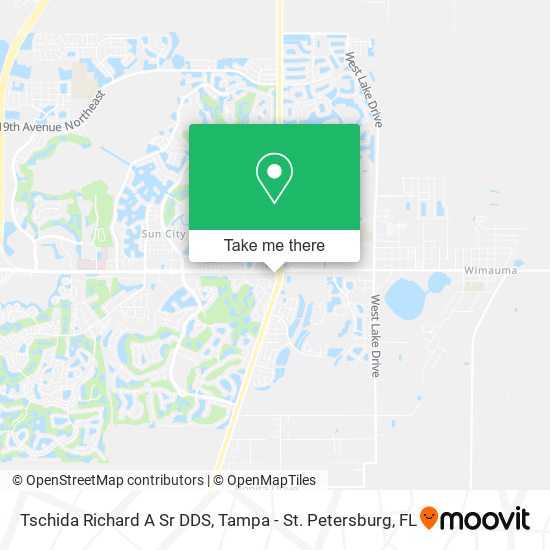 Tschida Richard A Sr DDS map