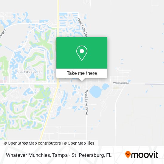 Whatever Munchies map