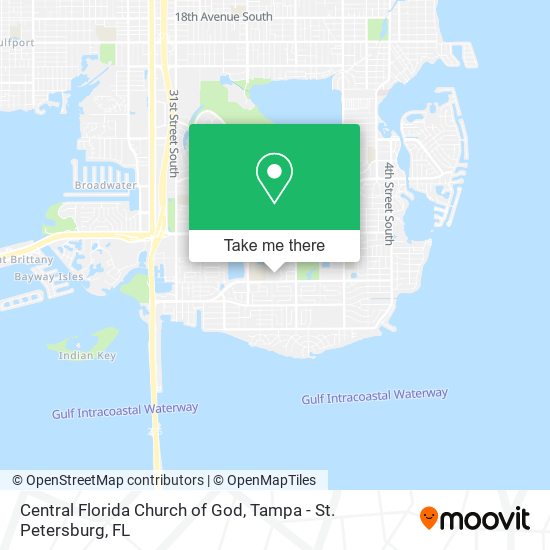 Central Florida Church of God map