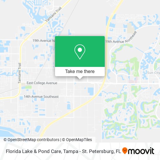 Mapa de Florida Lake & Pond Care