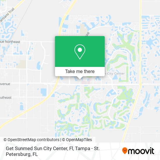 Get Sunmed Sun City Center, Fl map