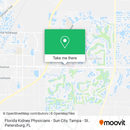 Florida Kidney Physicians - Sun City map