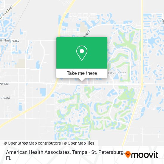 American Health Associates map