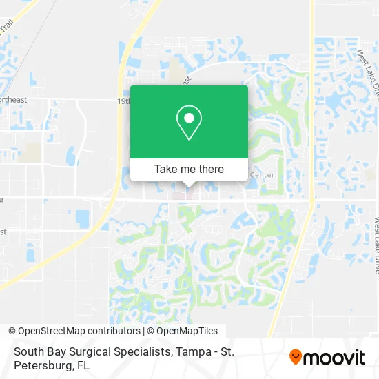 South Bay Surgical Specialists map