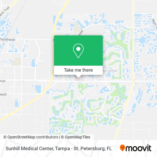 Sunhill Medical Center map