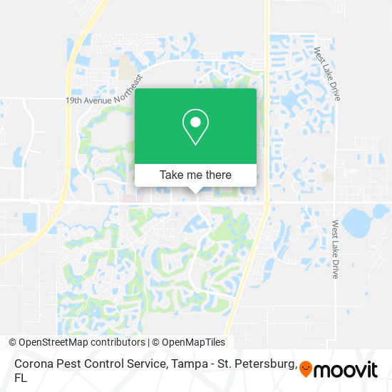 Corona Pest Control Service map
