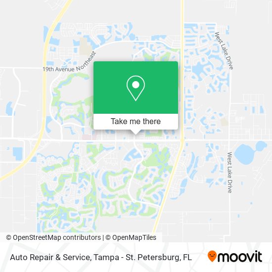 Mapa de Auto Repair & Service