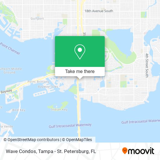 Wave Condos map