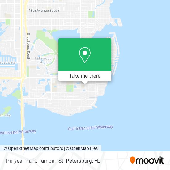 Mapa de Puryear Park
