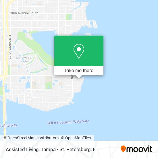 Assisted Living map