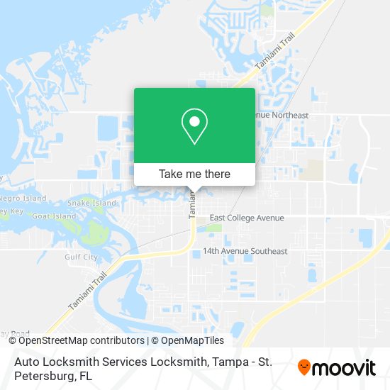 Mapa de Auto Locksmith Services Locksmith