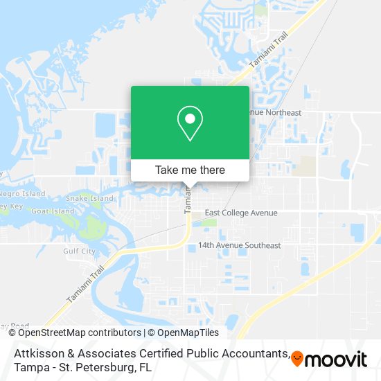 Attkisson & Associates Certified Public Accountants map