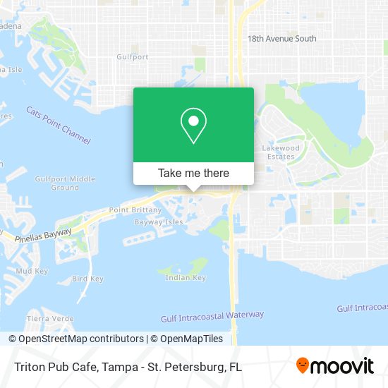Triton Pub Cafe map