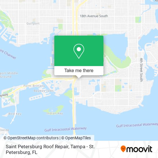Mapa de Saint Petersburg Roof Repair