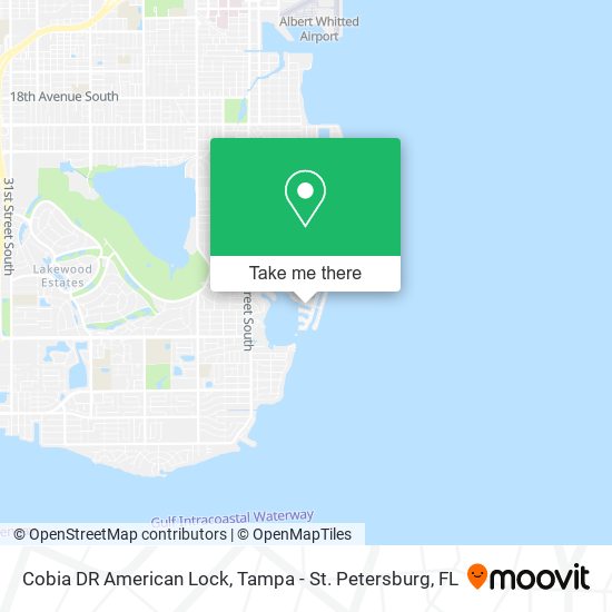 Mapa de Cobia DR American Lock