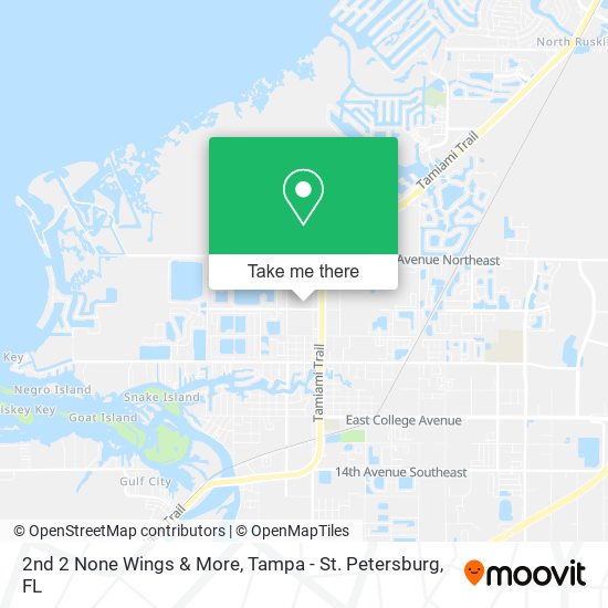 Mapa de 2nd 2 None Wings & More