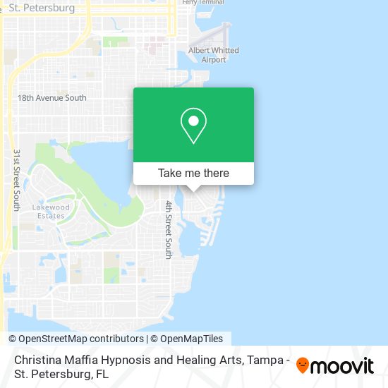 Mapa de Christina Maffia Hypnosis and Healing Arts