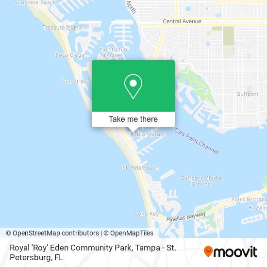Royal 'Roy' Eden Community Park map