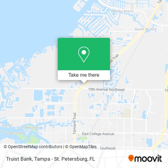 Truist Bank map
