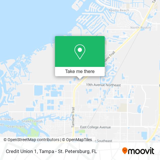 Credit Union 1 map