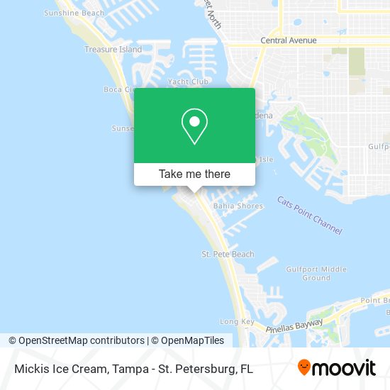 Mickis Ice Cream map