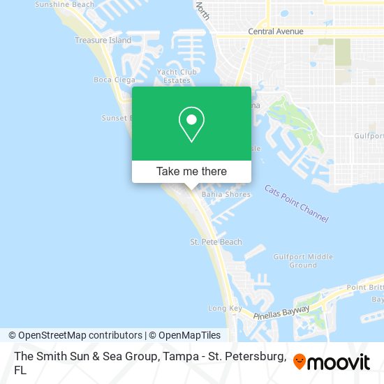 The Smith Sun & Sea Group map