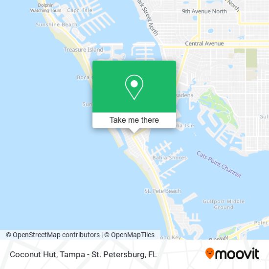 Coconut Hut map