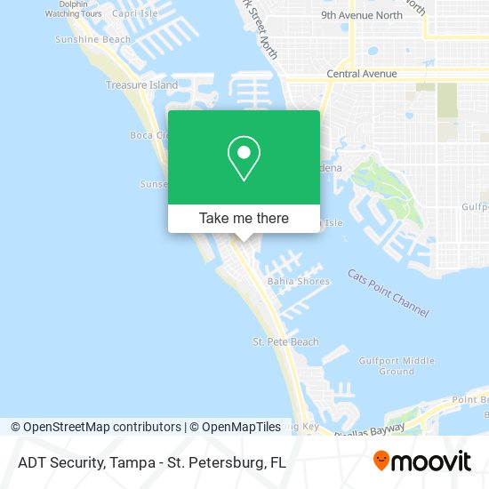 ADT Security map