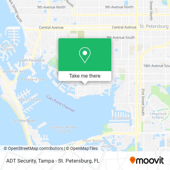 ADT Security map