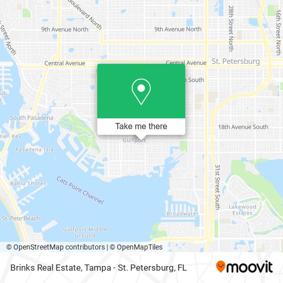 Mapa de Brinks Real Estate